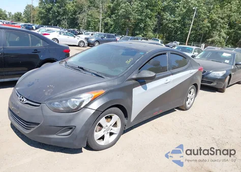 2013 Hyundai Elantra Gls из США, поврежденный, VIN 5NPDH4AE9DH379665
